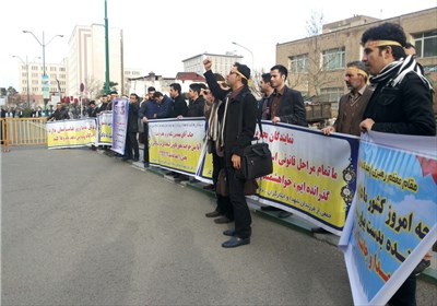 دومین تجمع اعتراضی قبولشدگان استخدامی شرکت پالایش