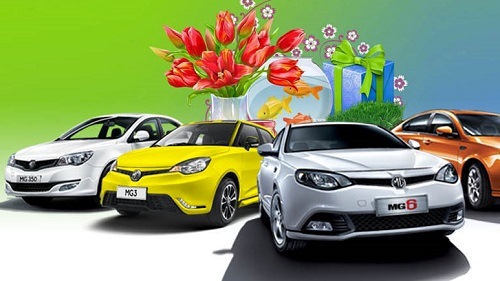 فروش فوری محصولات MG - ویژه نوروز 94
