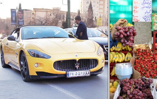 انگور 40 هزارتومانی استراليا و مازراتی 2 ميلياردی ايتاليا