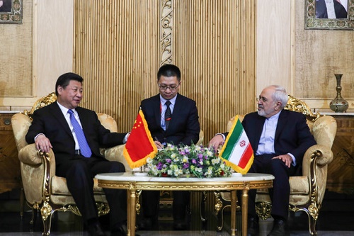 پس از ورود رییس جمهور چین به تهران