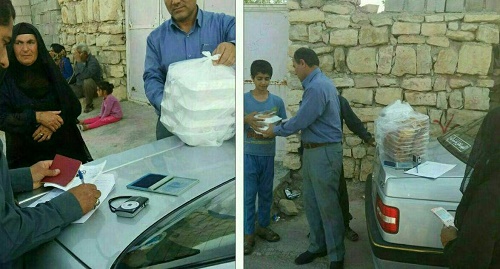 توزیع افطاری با شناسنامه و اثر انگشت !