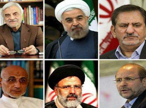 کدامیک از این 6 نفر رئیس جمهور آینده ایران خواهند شد؟