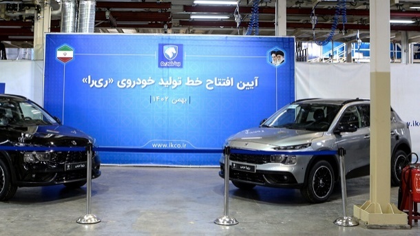 افتتاح خط تولید محصول جدید ایران خودرو