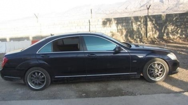 توقیف بنز ۱۲۰ میلیاردی ریالی قاچاق در بختگان + تصویر