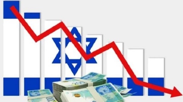 طوفان سقوط به اقتصاد اسرائیل رسید