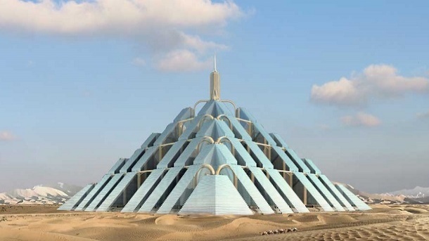 ساخت هرم 300 طبقه در شهر دبی