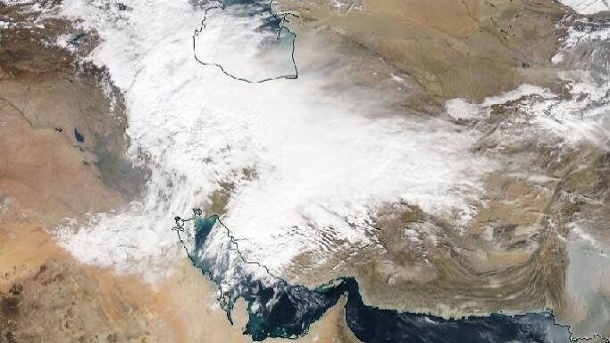 سامانه بارشی جدید در راه ایران