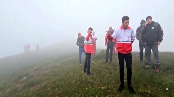 اطلاعیه شماره۱ ستاد ملی شرایط اضطراری هلال احمر درباره حادثه بالگرد رئیس جمهور و همراهان