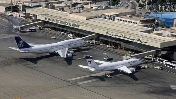 توقف پروازهای فرودگاه امام خمینی و مهرآباد 