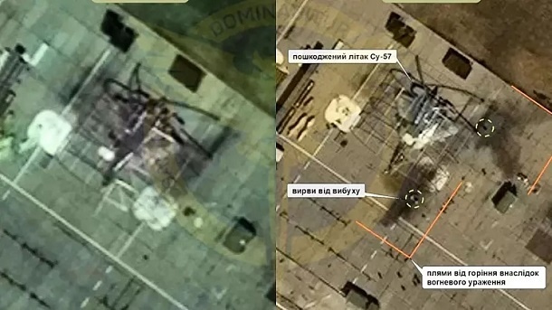 انهدام پیشرفتهترین جنگنده روسیه برای اولین بار