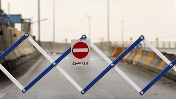 محور هراز مسدود شد