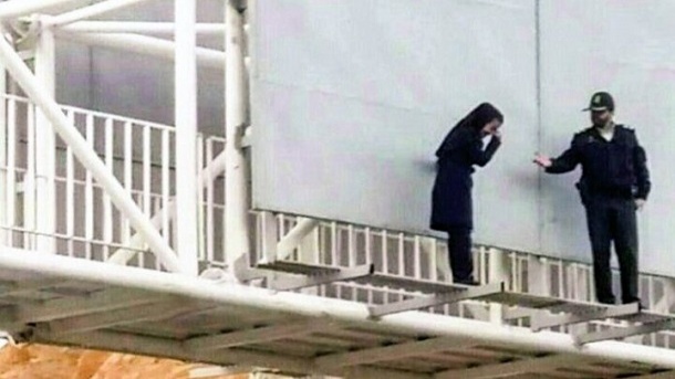 پلیس شیراز مانع خودکشی دختر جوان شد + تصویر