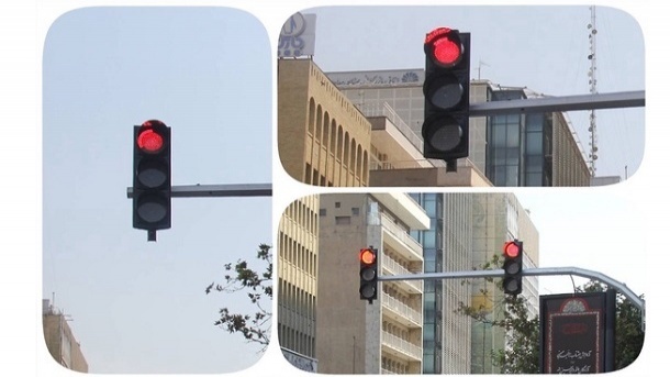 نسل جدید چراغ قرمز در خیابان طالقانی تهران