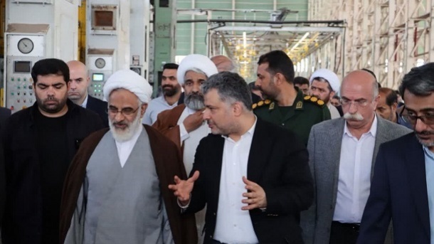 بهره برداری از خط رنگ تمام رباتیک کرمان موتور 