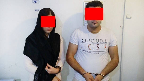 زن جاعل با نامزدش خودرو میدزدید