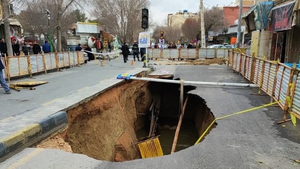 فرونشست زمین در ایران