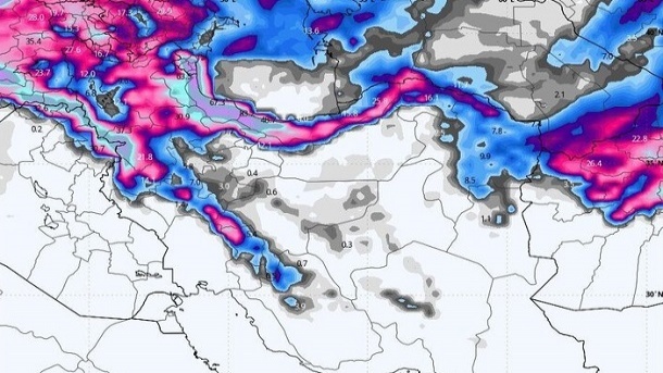 ورود سامانه بزرگ بارشی به 3 استان از روز سهشنبه