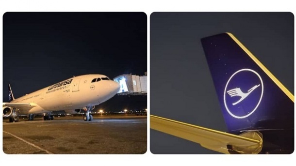 پرواز لوفتهانزا در فرودگاه امام خمینی بر زمین نشست