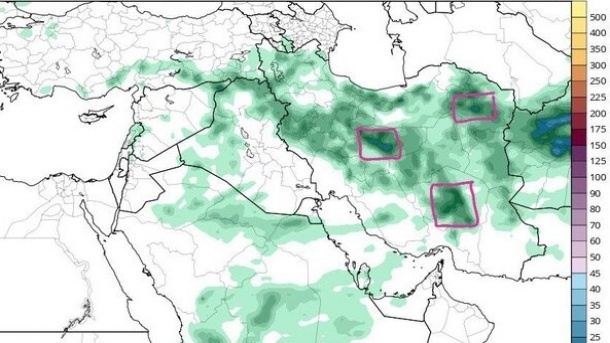 تشدید و تداوم بارش باران در 4 استان کشور تا فردا