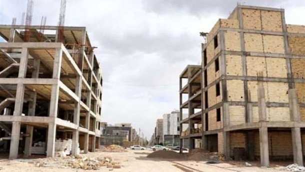 ساخت و سازها کاهش یافت