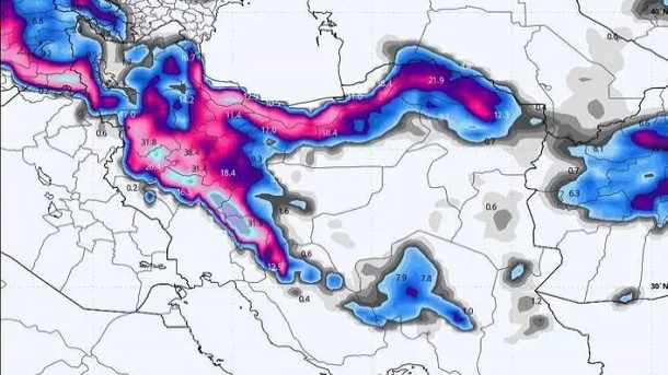 هشدار ورود سامانه بارشی جدید به 8 استان کشور