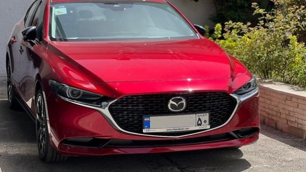 مزدا3 جدید در بازار ایران پلاک ملی گرفت + قیمت