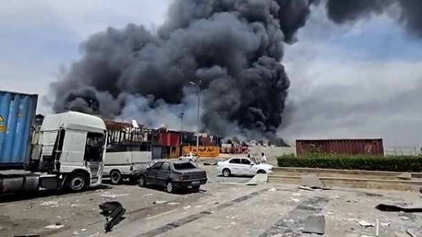 سرقت 150 کانتینر از بندر شهید رجایی پس از انفجار