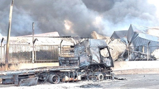 اعلام خسارت محوطه منفجر شده بندر شهید رجایی