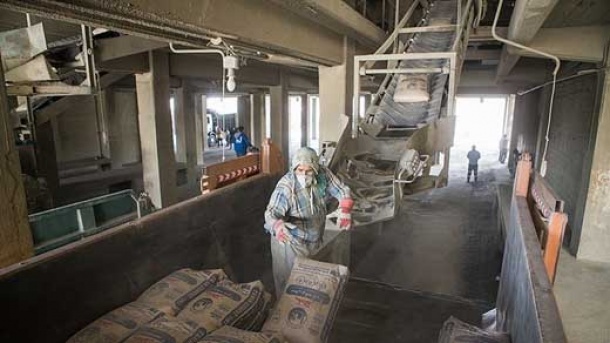 تولید سیمان مختل شد