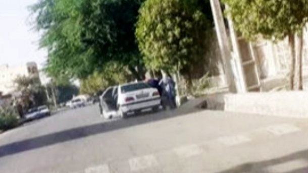 ویدئویی از لحظه ربوده شدن یک روحانی در ایرانشهر