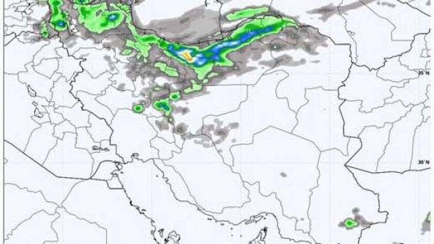 ورود سامانه بارشی به کشور از روز شنبه