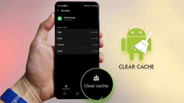 آموزش کامل پاك كردن حافظه پنهان گوشي سامسونگ