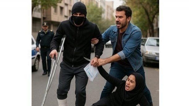 سرقت از رانندگان عبوری در پوشش بیمار