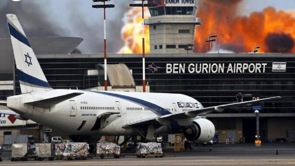 حریم هوایی اسرائیل به‌روی هواپیماهای مسافربری بسته شد