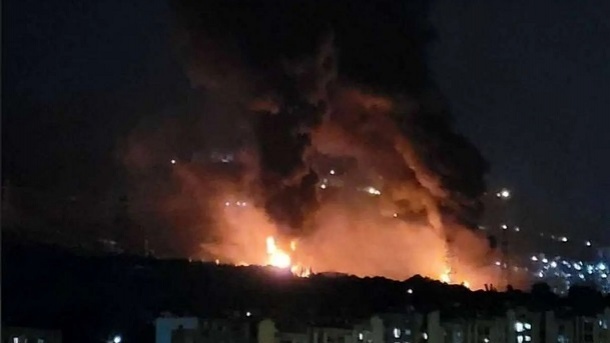 حمله کور به انبارهای نفت