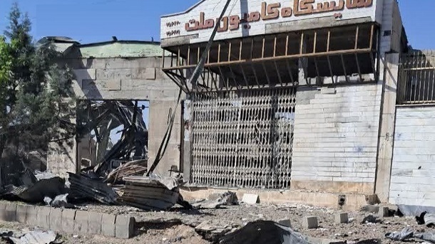 حملهٔ صهیونیست‌ها به یک نمایشگاه کامیون در کرمانشاه