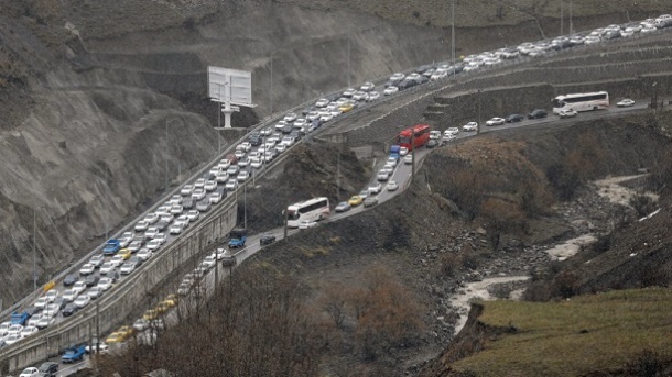 ترافیک سنگین در محورهای شمالی کشور 