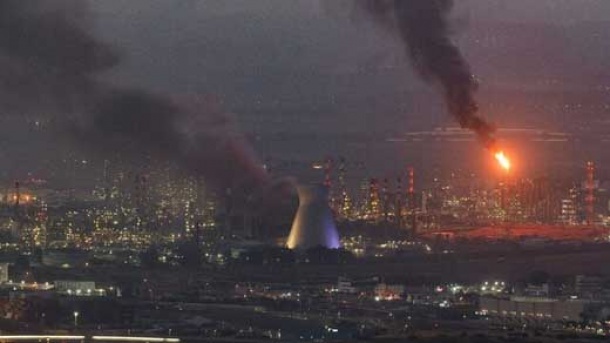 پالایشگاه نفت حیفا متوقف شد