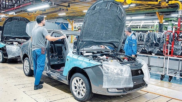 شیب تورم تولید خودرو تندتر شد