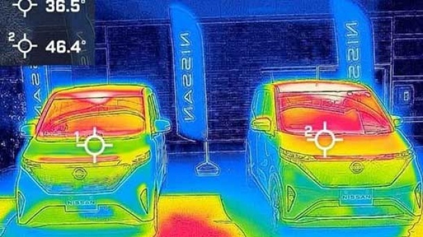 تکنولوژی جدید نیسان در برابر نور خورشید