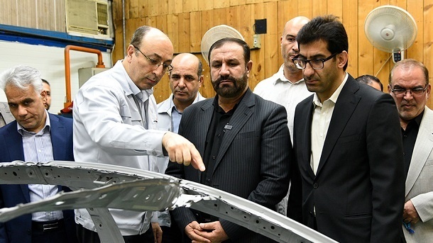 دادستان تهران در راستای حمایت از تولید از سایپا بازدید کرد