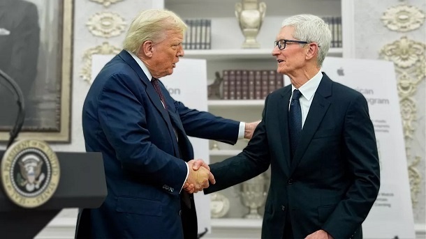 شرکت اپل 100 میلیارد دلار در آمریکا سرمایهگذاری میکند