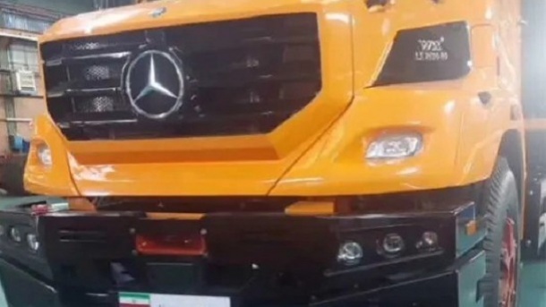 نسل جدید کامیون بنز ایران خودرو دیزل