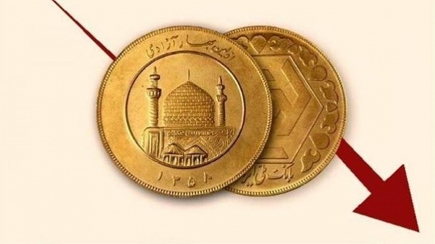 ریزش قیمت‌‌ها در بازار سکه و طلا