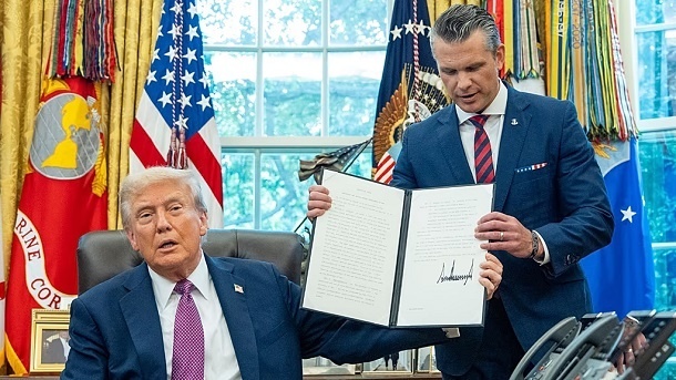 ترامپ؛ نام وزارت دفاع را به وزارت جنگ تغییر داد