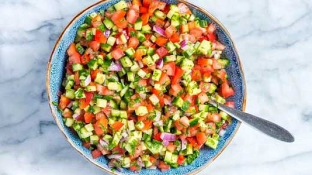 سالاد شیرازی هم لاکچری شد