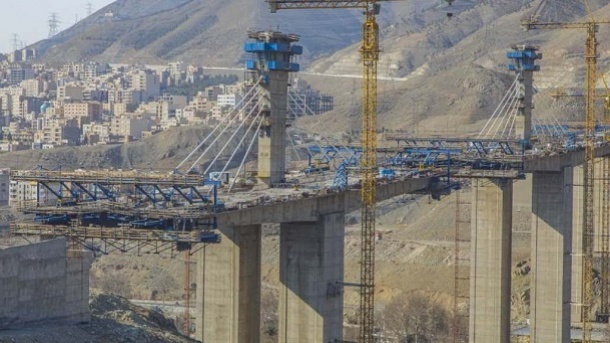 بزرگترین پل خاورمیانه در آستانه بهره‌برداری