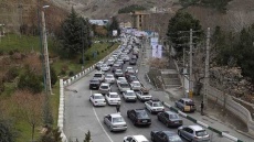 ترافیک سنگین در محور کندوان و آزادراه تهران-شمال