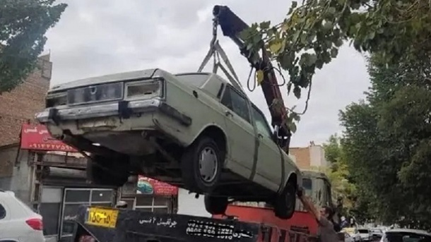 آغاز جمعآوری خودروهای رهاشده در معابر تهران