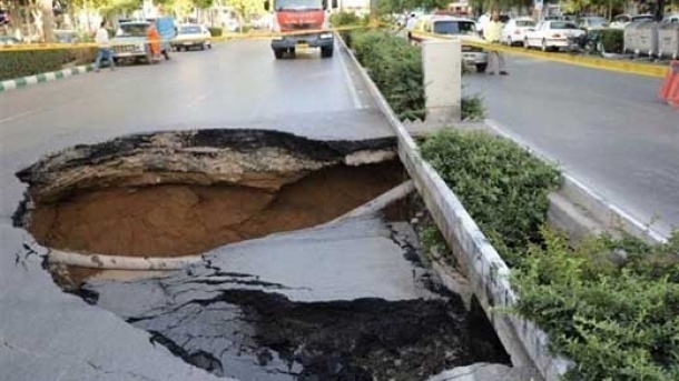 ایران رتبه سوم فرونشست زمین در جهان